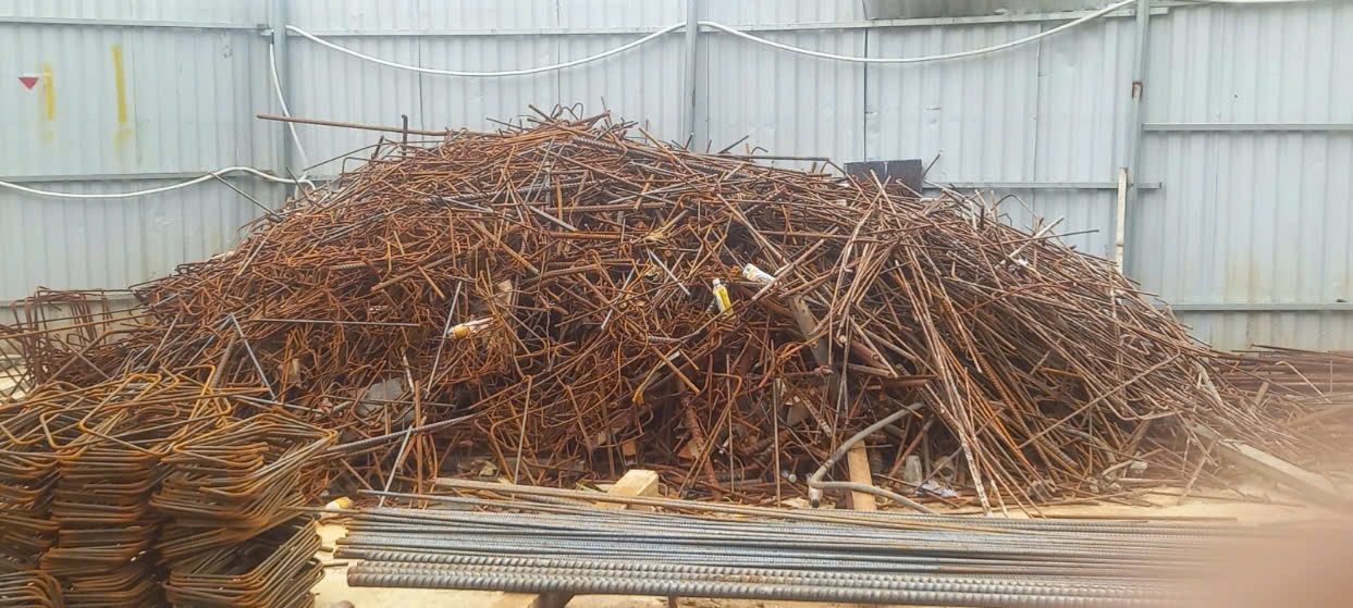 Sắt xây dựng tại công trình