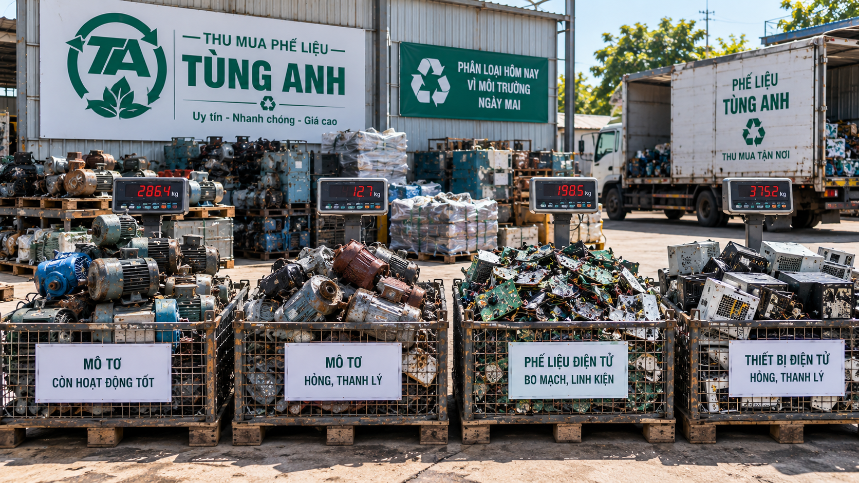 Mô tơ, động cơ điện cũ